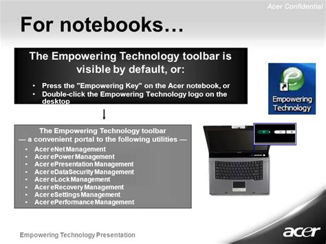 acer empowering technology framework
